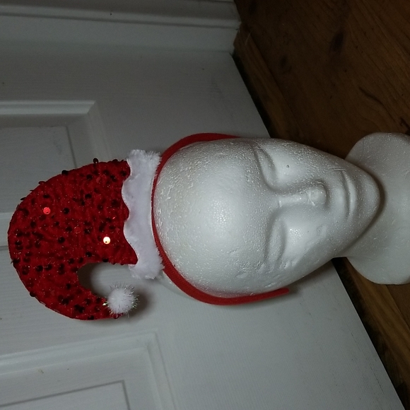 HOLIDAY GLAM BLING FASCINATOR AND BOWS LOT OF 4 - Picture 11 of 11